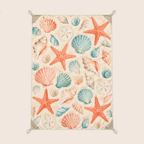 Product image Seashell Scatter Beach Blanket