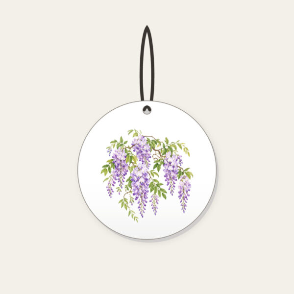 Product image Cascading Wisteria Blossoms Ceramic Ornament