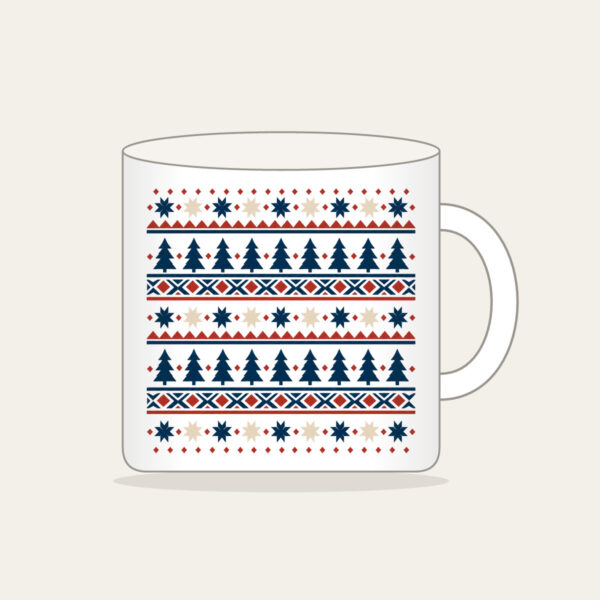 Product image Alpine Star and Pine Border Bands Mug