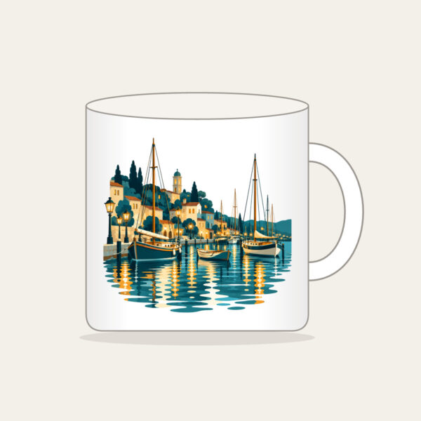 Product image Harbour Lanterns and Masts Mug