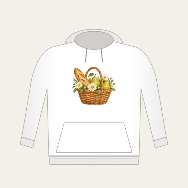 Product image Baguette and Pear Basket Hoodie