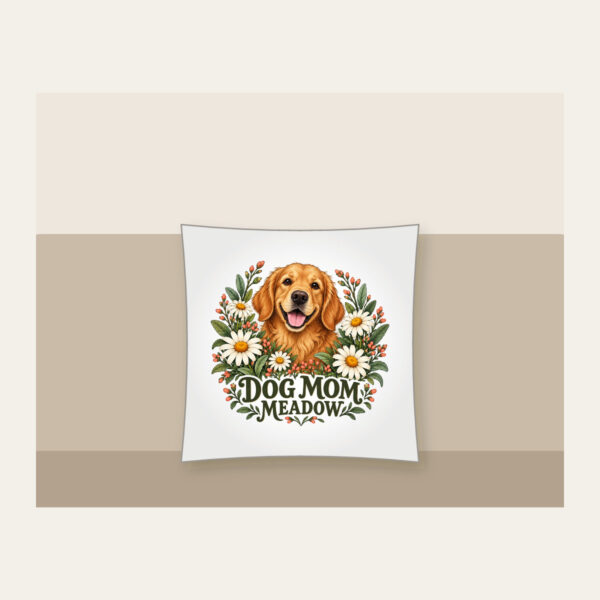Product image Dog Mom Meadow Pillow