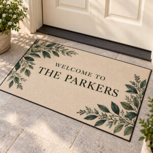 Botanical Family Welcome Doormat