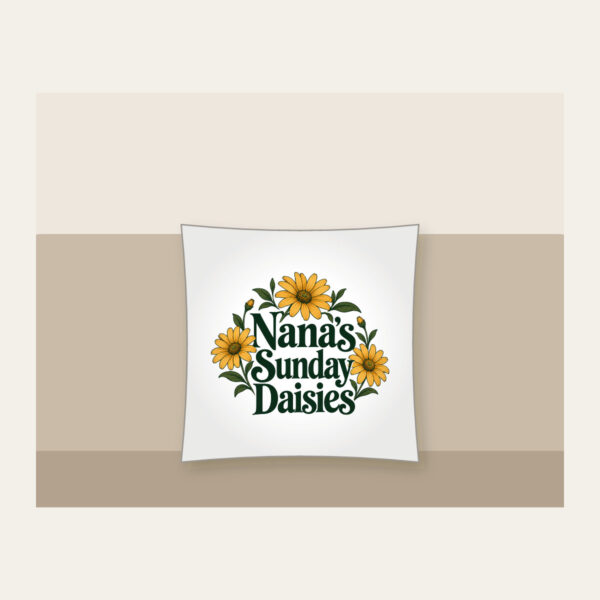 Product image Nana's Sunday Daisies Pillow