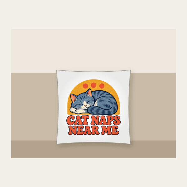 Product image Cat Naps Near Me Pillow