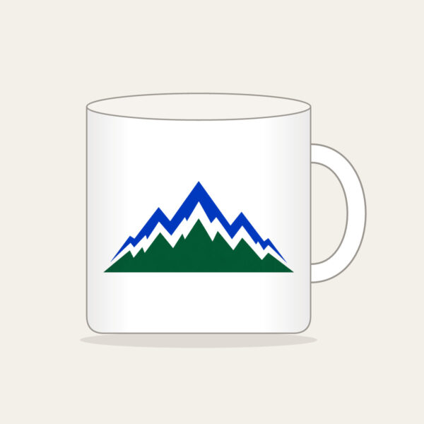 Product image Cobalt Zigzag Mountain Peaks Mug