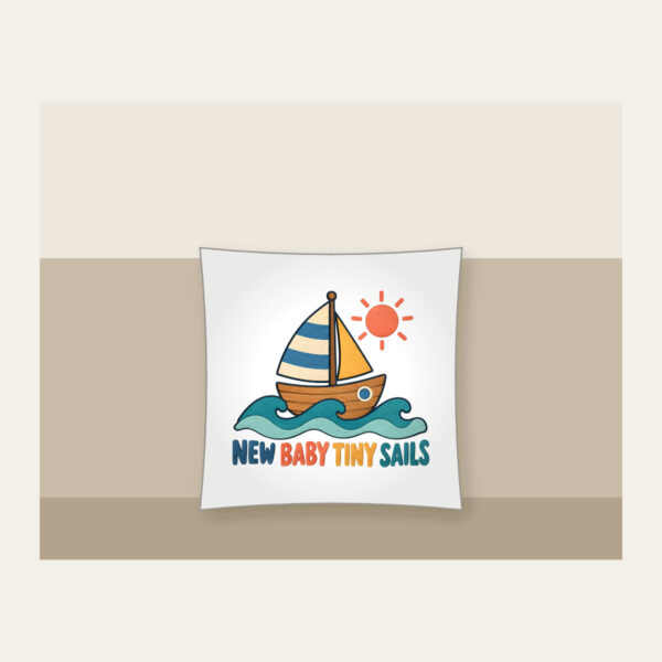 Product image New Baby Tiny Sails Pillow