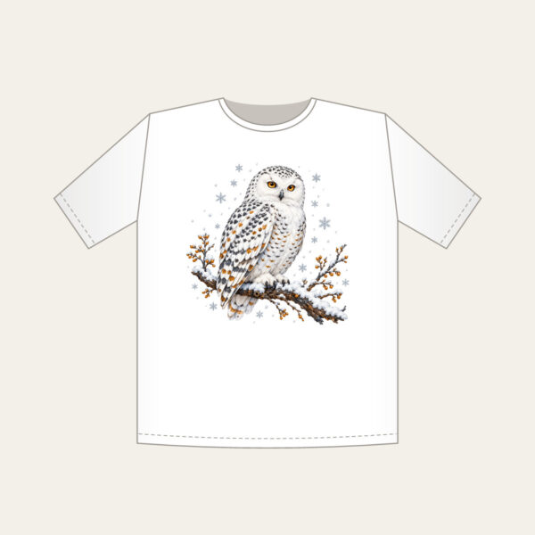 Product image Snowy Owl in Snowfall T-Shirt
