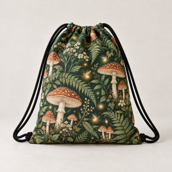 Product image Mushroom Forest Drawstring Bag