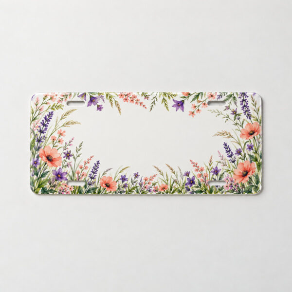 Product image Roadside Wildflower License Plate Cover