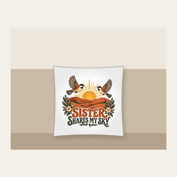 Product image Sister Shares My Sky Pillow