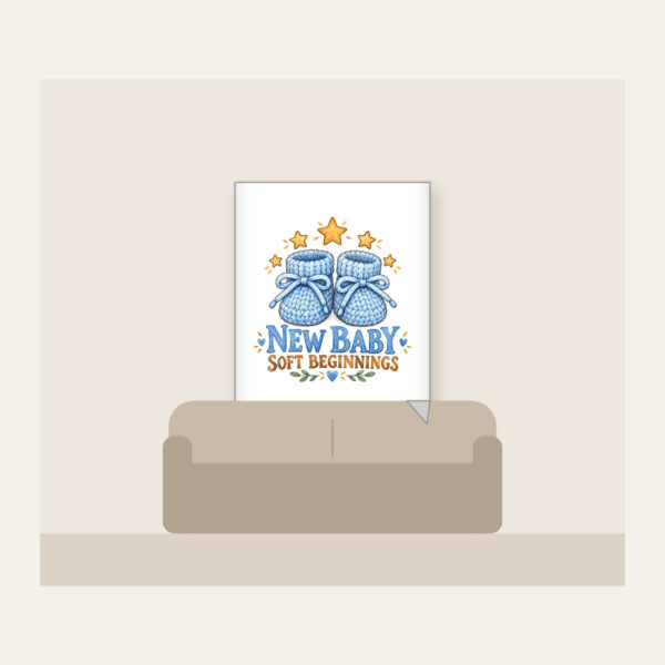 Product image New Baby Soft Beginnings Fleece Blanket