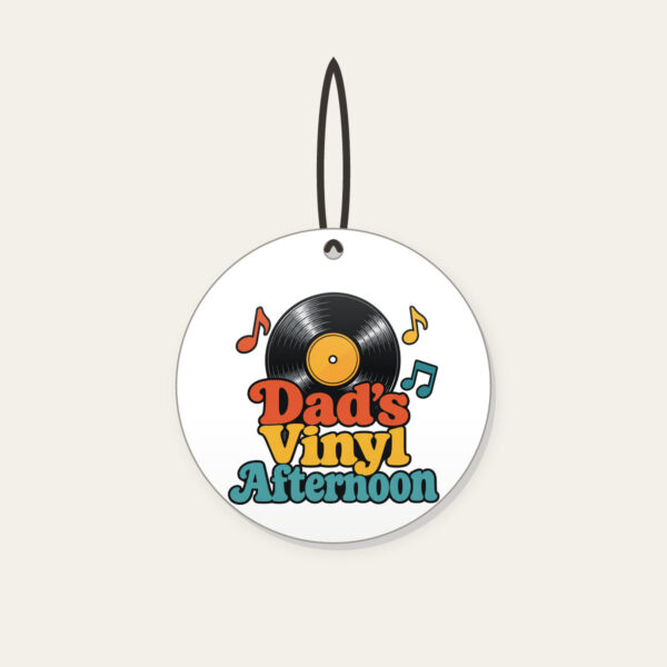 Product image Dad's Vinyl Afternoon Ceramic Ornament