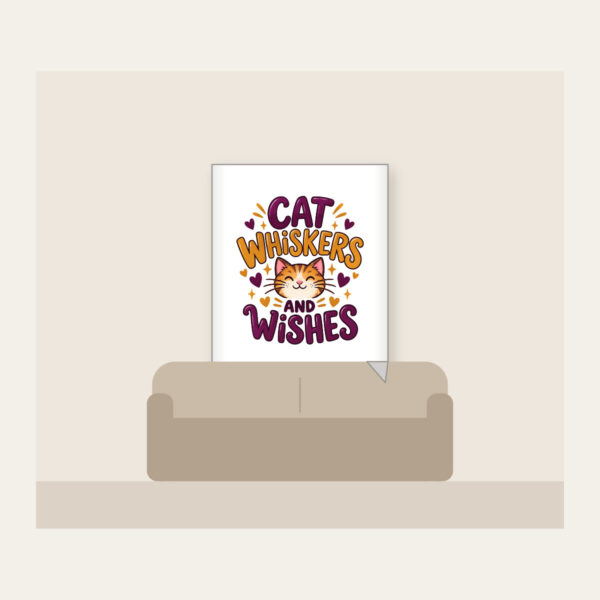 Product image Cat Whiskers and Wishes Fleece Blanket