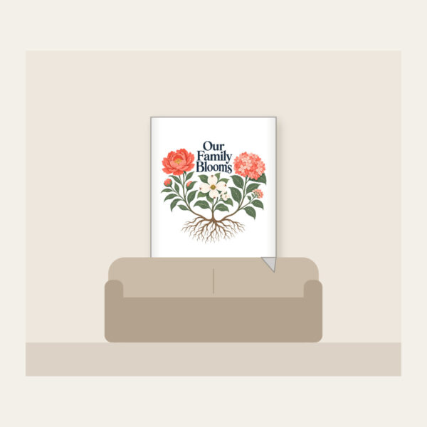 Product image Our Family Blooms Fleece Blanket
