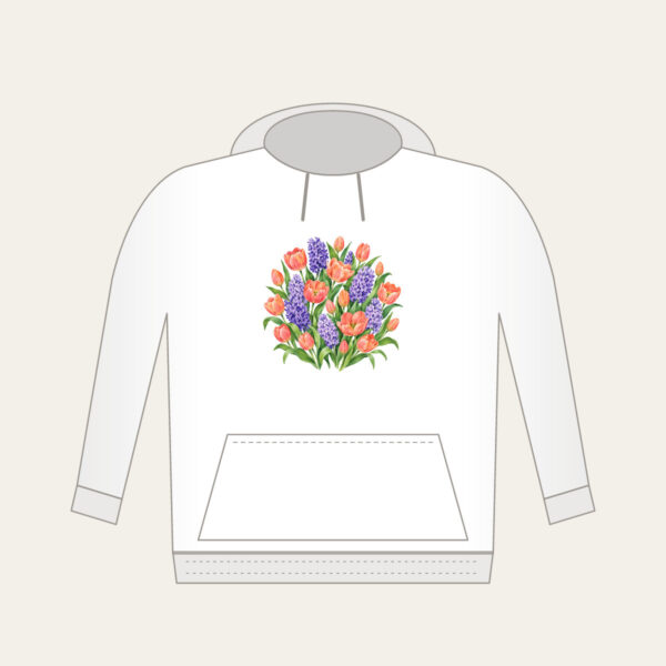 Product image Tulip and Hyacinth Beds Hoodie