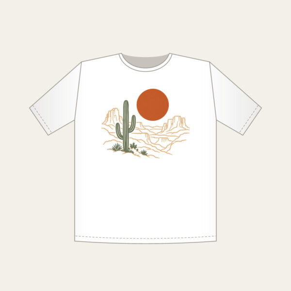 Product image Desert Sun and Canyon Lines T-Shirt