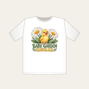 BABY GARDEN GIGGLES T-Shirt in white