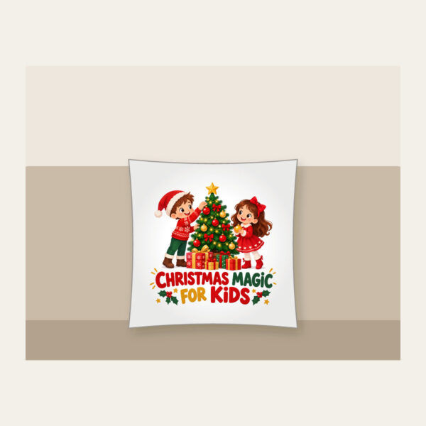 Product image Christmas Magic for Kids Pillow