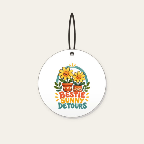 Product image Bestie Sunny Detours Ceramic Ornament