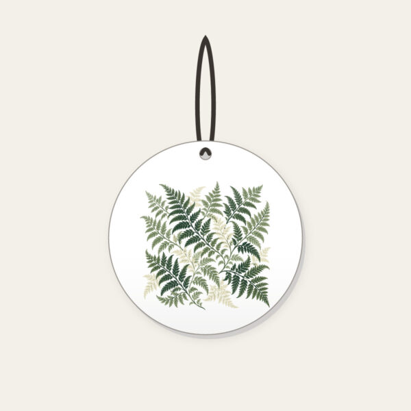 Product image Fern Lattice Ceramic Ornament