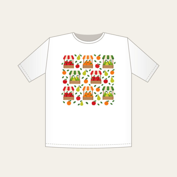 Product image Fruit Crates and Striped Awnings T-Shirt