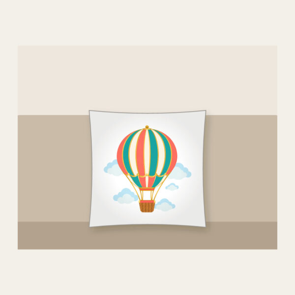 Product image Striped Hot Air Balloon Pillow