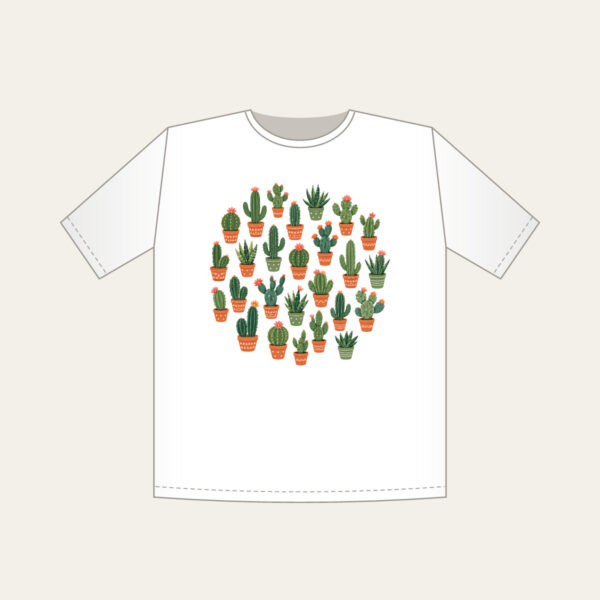 Product image Potted Cacti in Terracotta T-Shirt