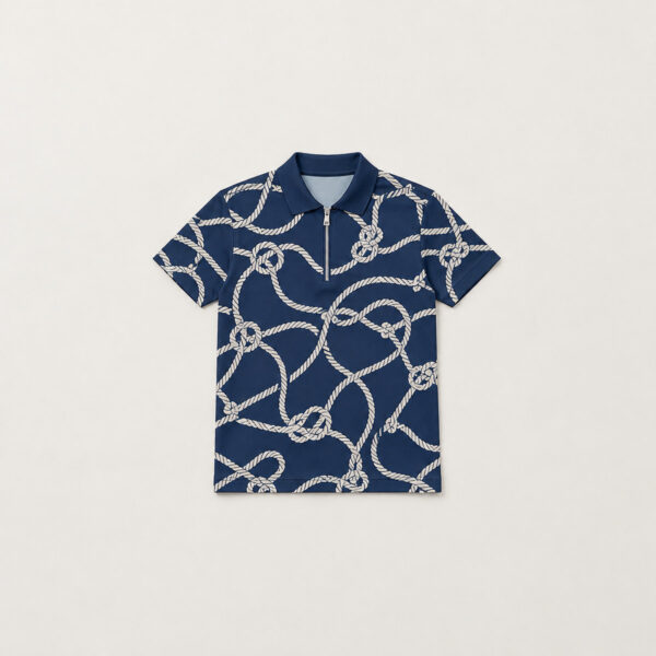 Product image Rope Knot Zip Polo