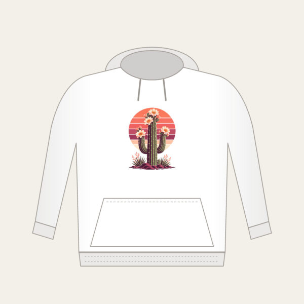 Product image Flowering Saguaro and Striped Sun Hoodie