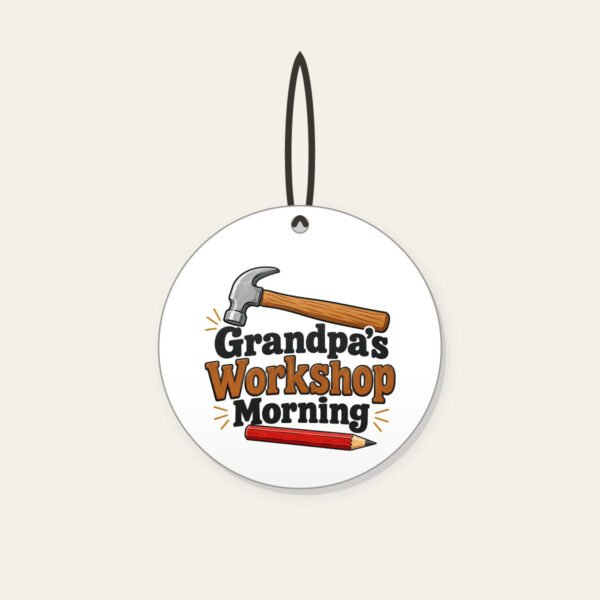 Product image Grandpa's Workshop Morning Ceramic Ornament