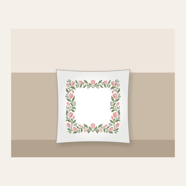 Product image Sage Vine and Tulip Border Pillow