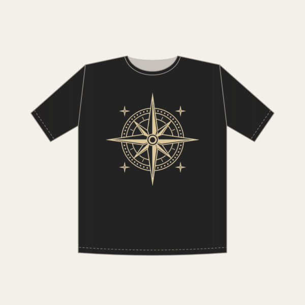 Product image Compass Rose with Four Stars T-Shirt