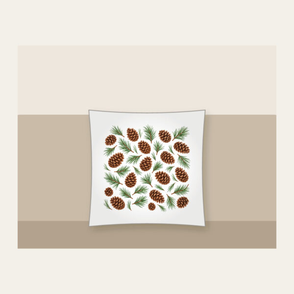 Product image Scattered Pine Cones and Needles Pillow