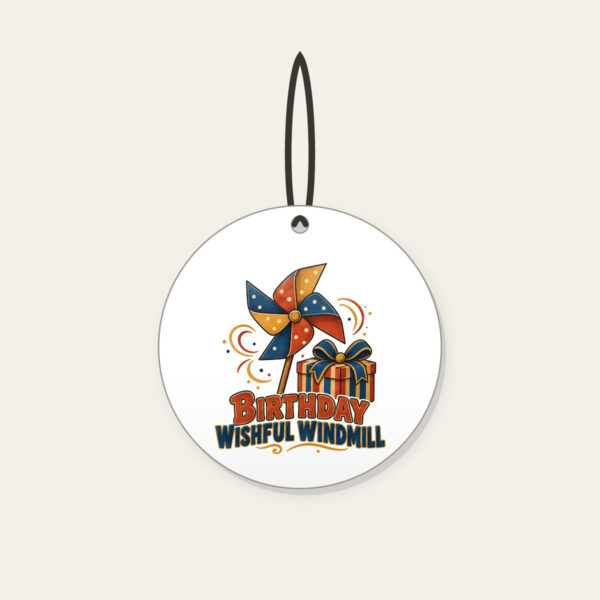 Product image Birthday Wishful Windmill Ceramic Ornament