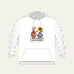 ANNIVERSARY CLAY KEEPSAKES Hoodie in white