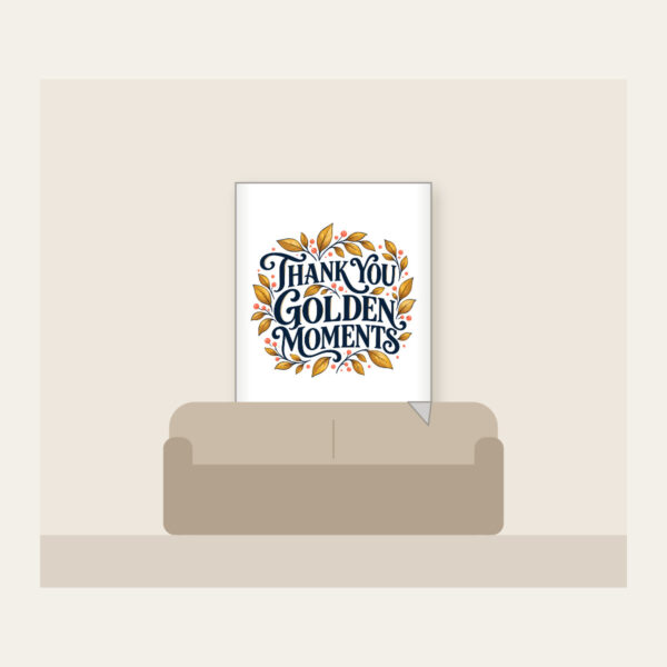 Product image Thank You Golden Moments Fleece Blanket