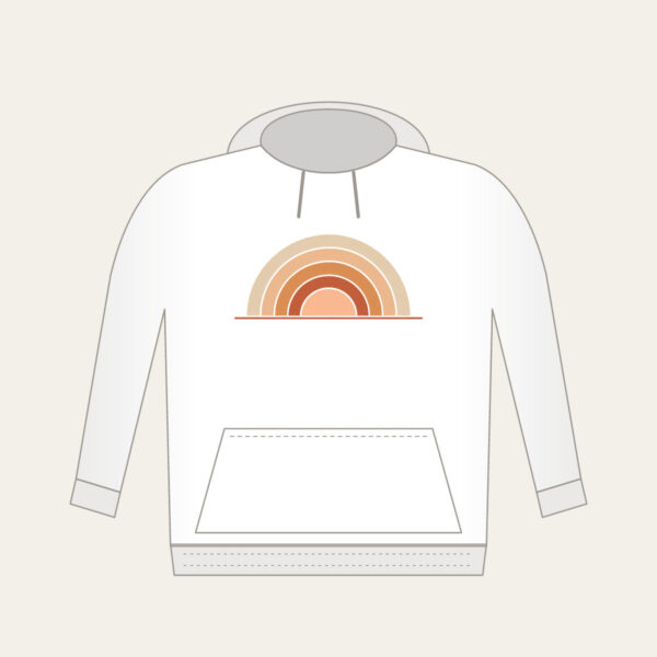 Product image Stepped Arc Sunrise Over the Horizon Hoodie