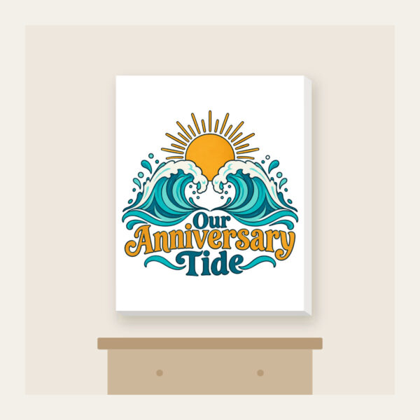 Product image Our Anniversary Tide Canvas Print