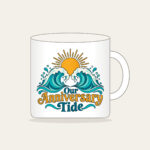 Our Anniversary Tide Mug in white