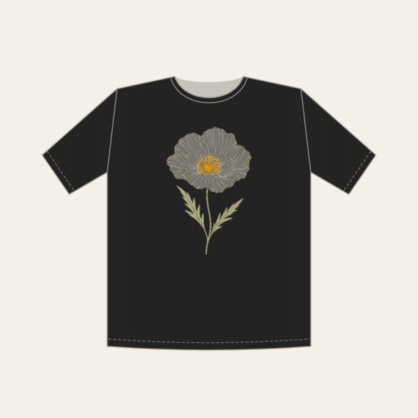 Product image Single Line-Art Poppy T-Shirt