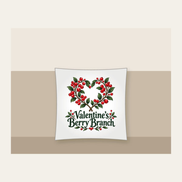 Product image Valentine's Berry Branch Pillow
