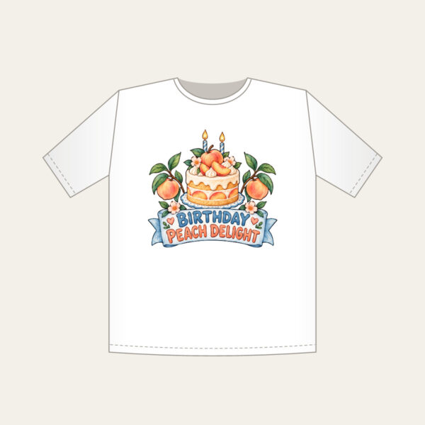 Product image Birthday Peach Delight T-Shirt