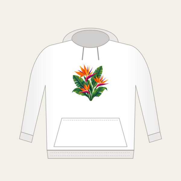 Product image Bird of Paradise and Banana Leaves Hoodie