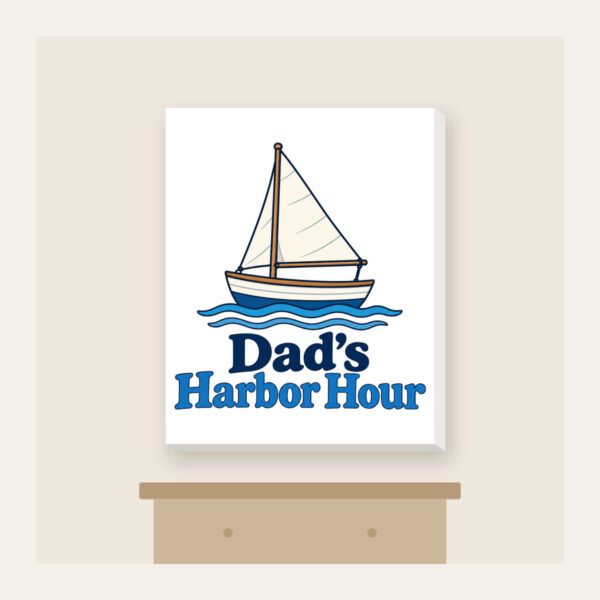 Product image Dad's Harbor Hour Canvas Print