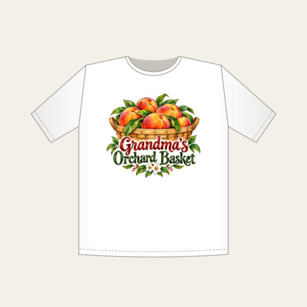 Product image Grandma's Orchard Basket T-Shirt