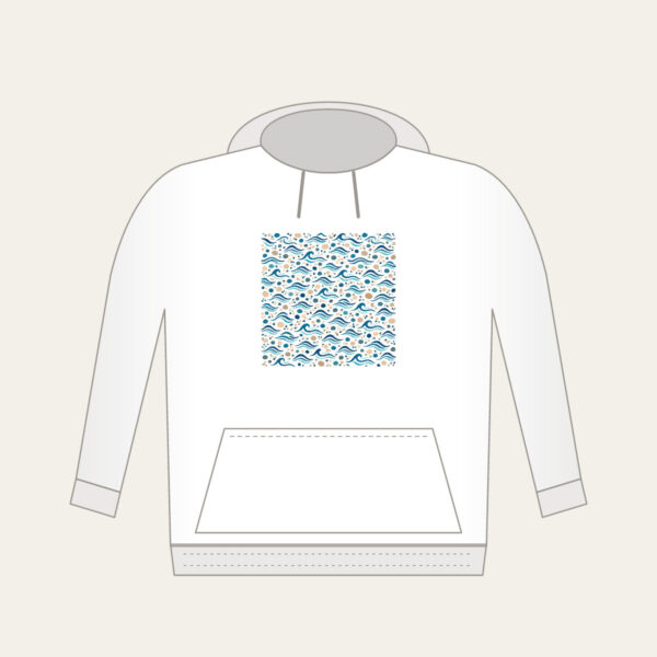 Product image Tiny Waves and Pebbles Repeat Hoodie
