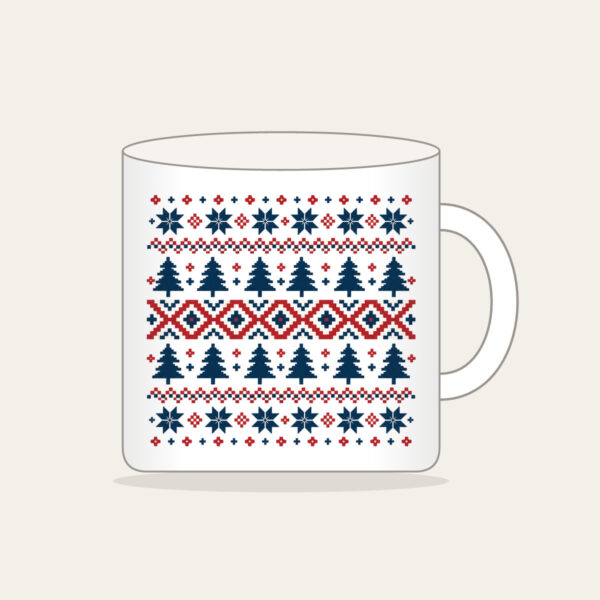 Product image Fair-Isle Pines and Stars Mug