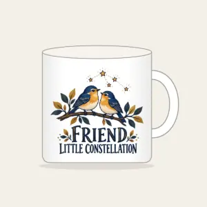 FRIEND LITTLE CONSTELLATION Mug in white