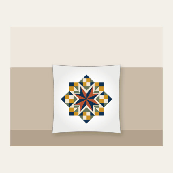 Product image Star Medallion Patchwork Pillow